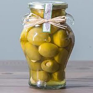 Whole Green Olives Garlic Rosemary